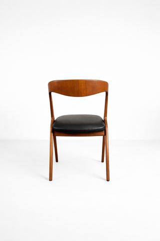 Set of Six Dining Chairs Johannes Andersen for Vamo Sonde, Denmark