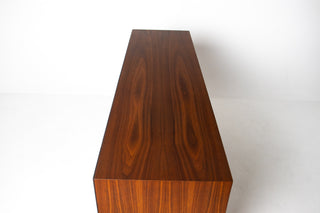 Milo Baughman Double Tambour Door Credenza for Glenn of CA