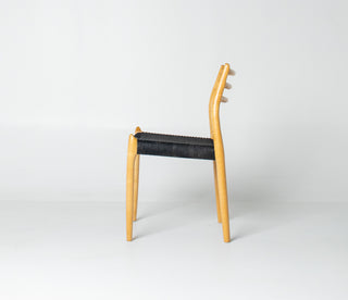 Set of Ten Niels Otto Møller Model 78 and Model 62 Dining Chairs in Tiger Maple