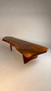 Original George Nakashima Conoid coffee table in English walnut with rosewood butterfly joints, organic freeform top, and rich wood grain, handcrafted circa 1960s.

