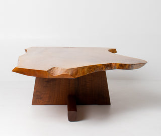Nakashima Studio Craft  Minguren I Coffee Table Table in English Walnut & Black Walnut