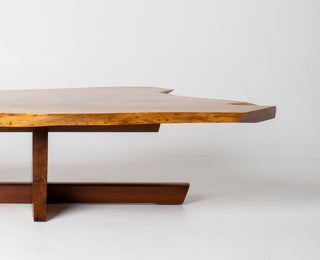 Nakashima Studio Craft  Minguren I Coffee Table Table in English Walnut & Black Walnut