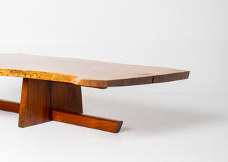Nakashima Studio Craft  Minguren I Coffee Table Table in English Walnut & Black Walnut
