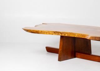 Nakashima Studio Craft  Minguren I Coffee Table Table in English Walnut & Black Walnut