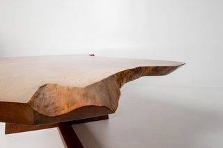 Nakashima Studio Craft  Minguren I Coffee Table Table in English Walnut & Black Walnut