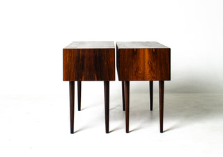 Pair of Nightsands by Niels Clausen in Rosewood, Circa 1960's