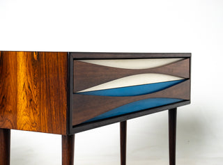 Pair of Nightsands by Niels Clausen in Rosewood, Circa 1960's