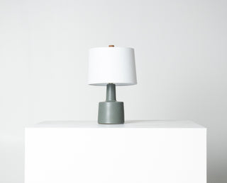 Jane & Gordon Martz Ceramic Table Lamp for Marshall Studios – Sage Green Glaze