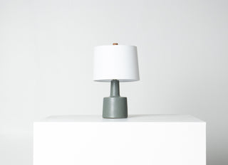 Jane & Gordon Martz Ceramic Table Lamp for Marshall Studios – Sage Green Glaze