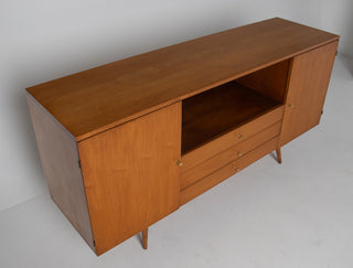Paul McCobb Planner Group Credenza in Solid Maple, Circa 1950s