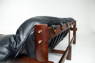 Percival Lafer MP-41 leather sofa, circa 1960s