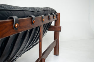 Percival Lafer MP-41 leather sofa, circa 1960s