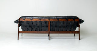 Percival Lafer MP-41 leather sofa, circa 1960s