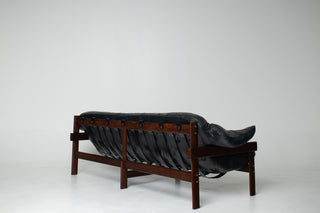 Percival Lafer MP-41 leather sofa, circa 1960s