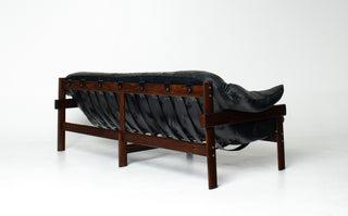 Percival Lafer MP-41 leather sofa, circa 1960s