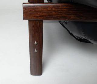 Percival Lafer MP-41 leather sofa, circa 1960s