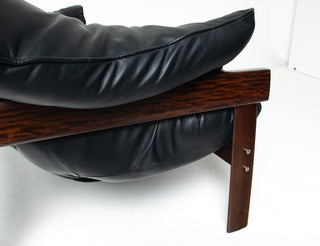 Percival Lafer MP-41 leather sofa, circa 1960s