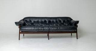 Percival Lafer MP-41 leather sofa, circa 1960s