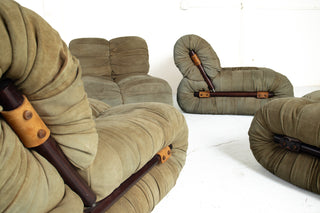 Set of Four Percival Lafer 'MP-116' Modular Lounge Chairs