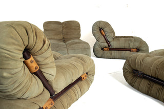 Set of Four Percival Lafer 'MP-116' Modular Lounge Chairs