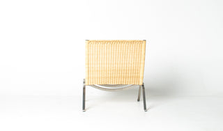 Poul Kjærholm PK22 Lounge Chair for Fritz Hansen in Woven Cane