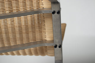Poul Kjærholm PK22 Lounge Chair for Fritz Hansen in Woven Cane