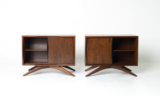 Rare Pair of Vladimir Kagan Nightstands for Grosfeld House, Circa 1955