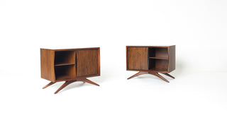 Rare Pair of Vladimir Kagan Nightstands for Grosfeld House, Circa 1955