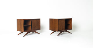 Rare Pair of Vladimir Kagan Nightstands for Grosfeld House, Circa 1955
