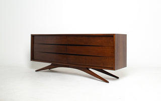 Rare Vladimir Kagan 6 Drawer Dresser for Grosfeld House, Circa 1955