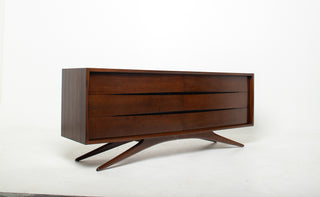 Rare Vladimir Kagan 6 Drawer Dresser for Grosfeld House, Circa 1955