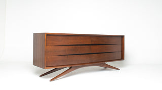 Rare Vladimir Kagan 6 Drawer Dresser for Grosfeld House, Circa 1955