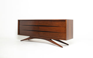 Rare Vladimir Kagan 6 Drawer Dresser for Grosfeld House, Circa 1955
