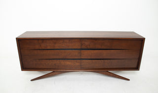 Rare Vladimir Kagan 6 Drawer Dresser for Grosfeld House, Circa 1955