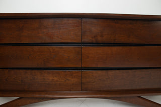 Rare Vladimir Kagan 6 Drawer Dresser for Grosfeld House, Circa 1955