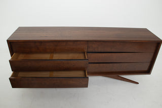 Rare Vladimir Kagan 6 Drawer Dresser for Grosfeld House, Circa 1955