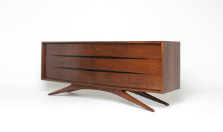 Rare Vladimir Kagan 6 Drawer Dresser for Grosfeld House, Circa 1955