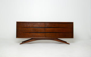 Rare Vladimir Kagan 6 Drawer Dresser for Grosfeld House, Circa 1955