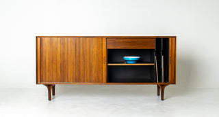 Richard Thompson Tambour Door Credenza for Glenn of California