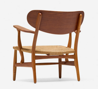 In Process: Hans Wegner CH22 Lounge chair in Oak (Pair Avalible)