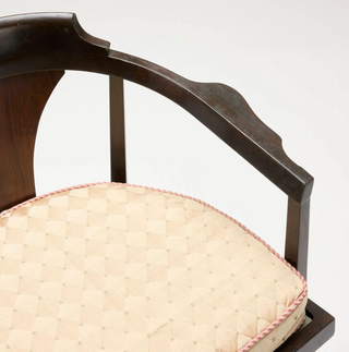 In Process: Rare Set of Six Edward Wormley Horseshoe Chairs Model 935 for Dunbar