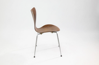 Set of 4 Arne Jacobsen for Fritz Hansen Series 7 Chairs in Rosewood Model 3107