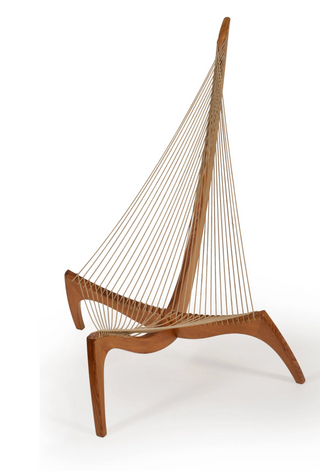 In Process: Harp Chair by Jorgen Hovelskov by for Christensen & Larsen