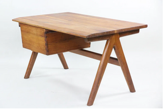 In process: Jim Sweeney Soid Walnut Desk, California Studio Craft