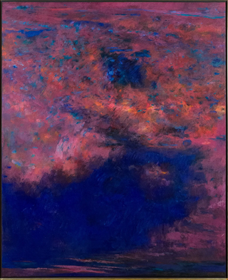 Steven Barbash “Out From Tigelman’s Island” (1968) Oil on Canvas