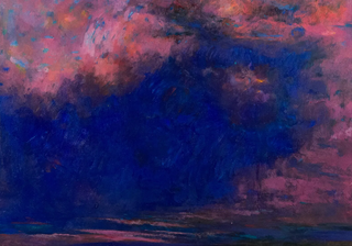 Steven Barbash “Out From Tigelman’s Island” (1968) Oil on Canvas