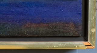 Steven Barbash “Out From Tigelman’s Island” (1968) Oil on Canvas