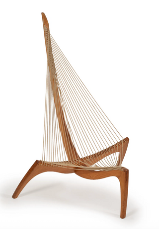 In Process: Harp Chair by Jorgen Hovelskov by for Christensen & Larsen