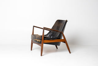 Ib Kofod-Larsen "Sälen" (Seal) Lounge Chair — OPE, Sweden Available for Custom Restoration