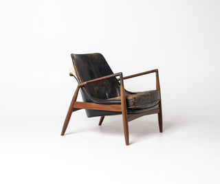 Ib Kofod-Larsen "Sälen" (Seal) Lounge Chair — OPE, Sweden Available for Custom Restoration